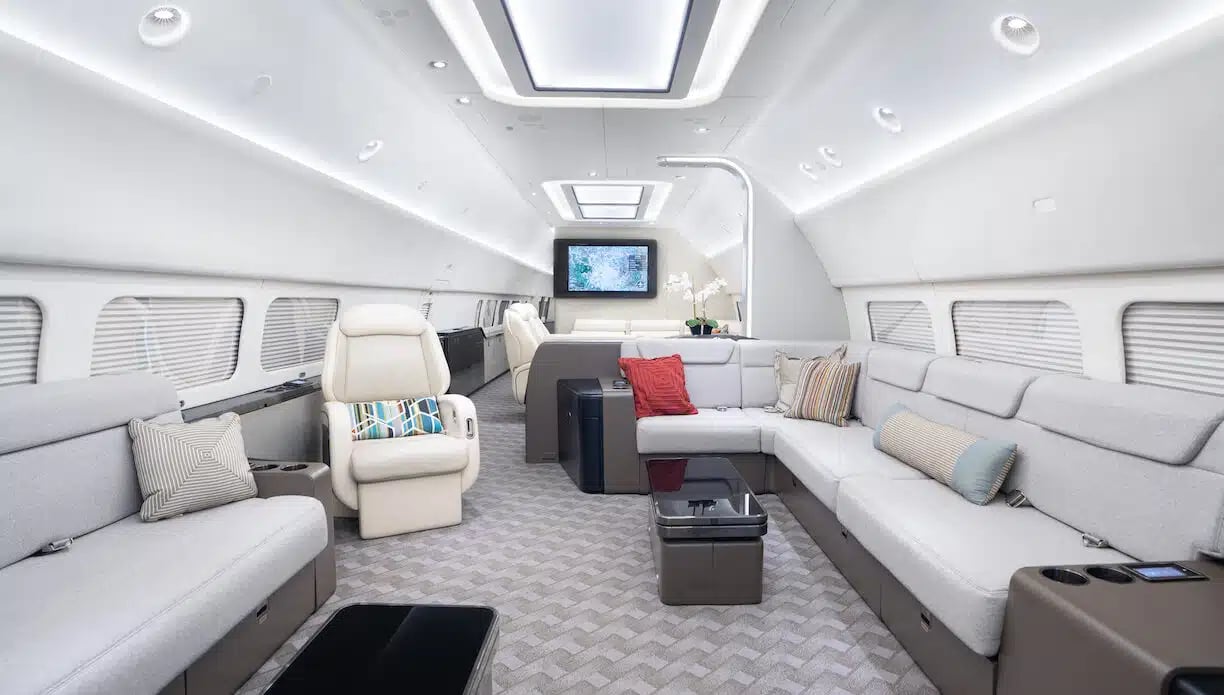 2010 BOEING BUSINESS JET Interior Wide Angle 2